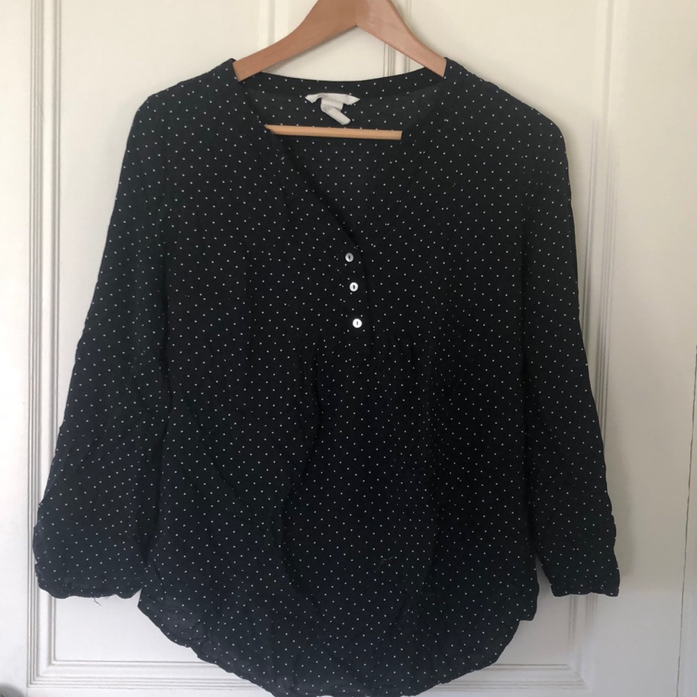 Polkadot blouse